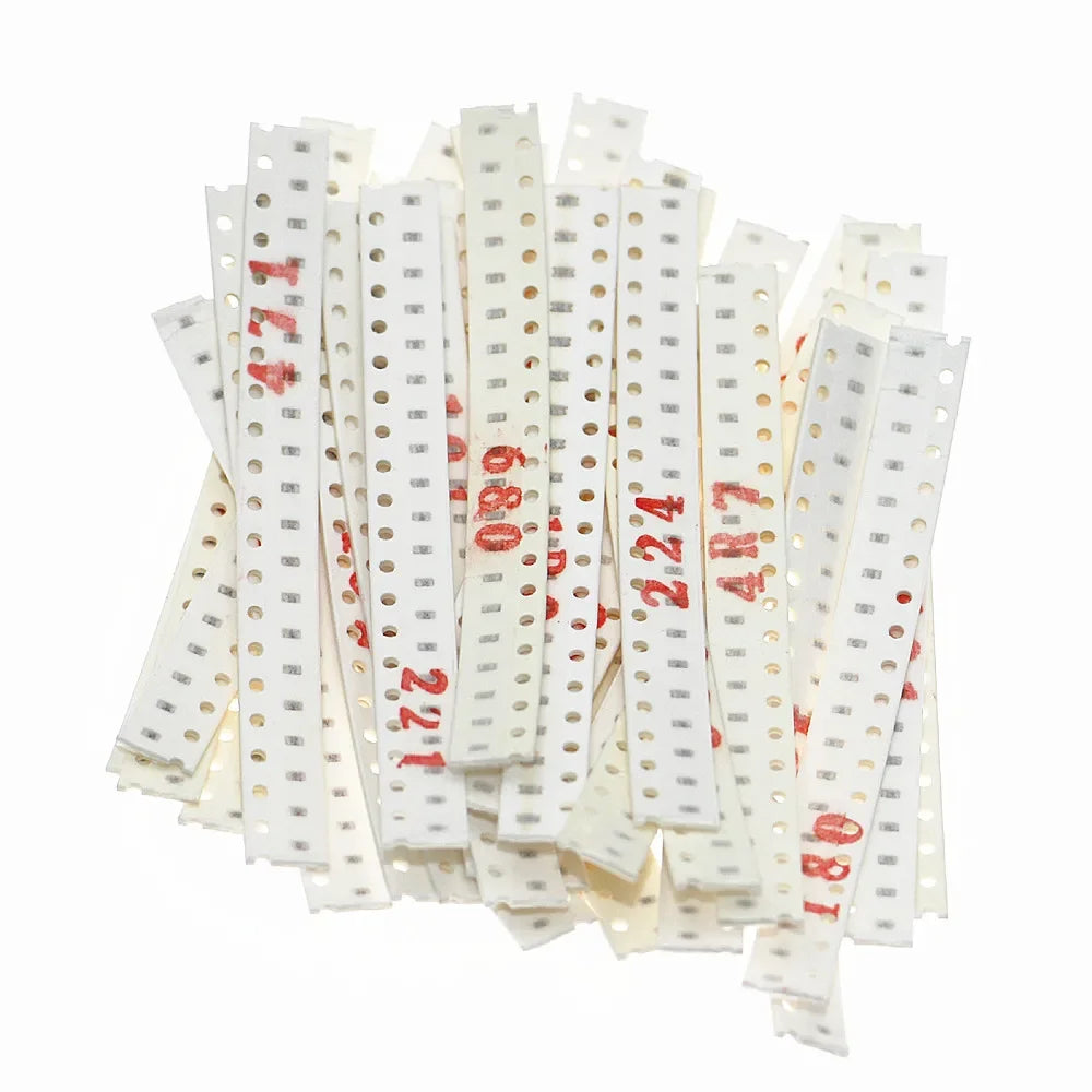 Kit Surtido Capacitor SMD 0603 (1pF-10uF, 36 Valores x 20 Unidades) - Pack 720 Piezas