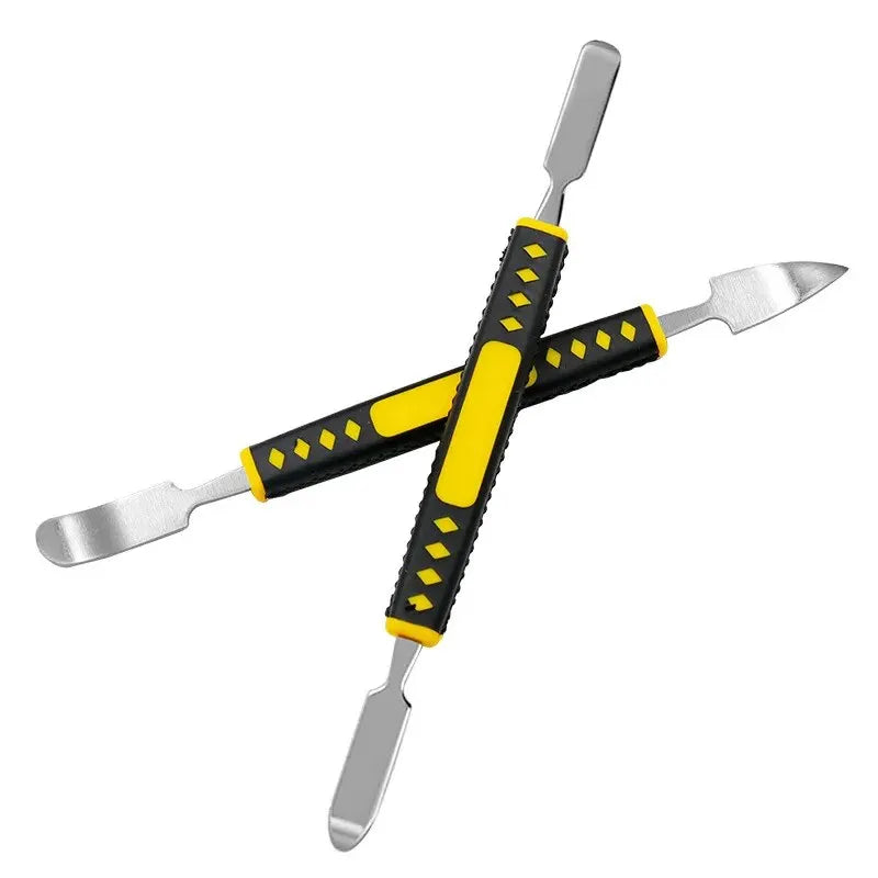 Barra Palanca Doble Punta Uña Endurecida 6 en 1 para Desmontaje Batería/Pantalla/Marco (Herramienta Reparación Moldeo Inyección)