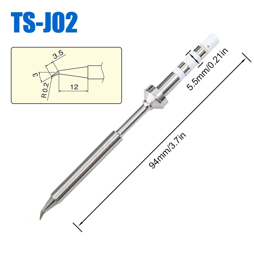 PINE64 Pinecil TS101 Soldering Iron Tip Replacement Various Models of Pinecil V2 Electric Soldering Iron TS Series C4 BC2