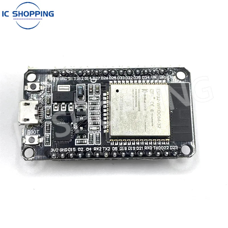 Placa Desarrollo NodeMCU ESP32 WiFi + Bluetooth 4.2 BLE con Cable USB compatible Arduino para Proyectos IoT