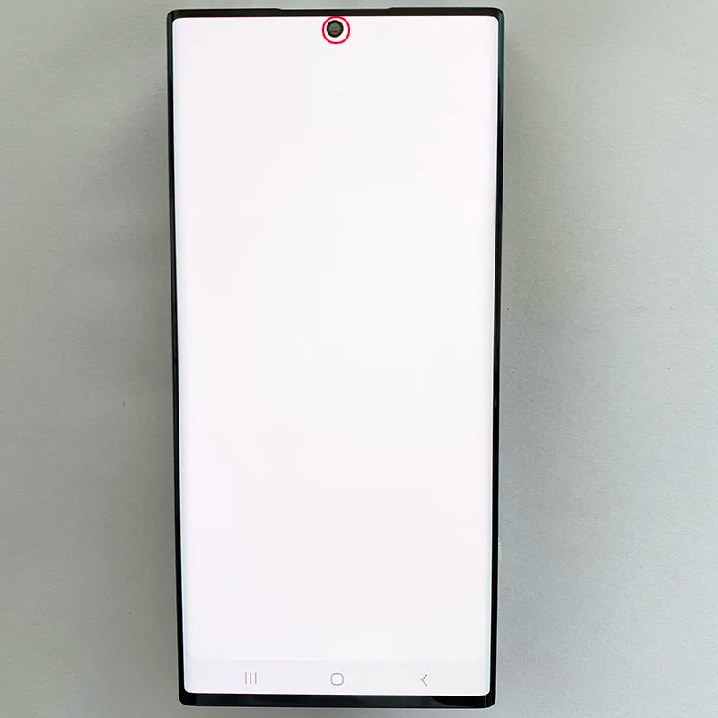 Pantalla 6.8" Super AMOLED con Marco y Digitalizador Táctil para Samsung S22 Ultra (S22U/S908B/S908U) (Con Defecto Estético)