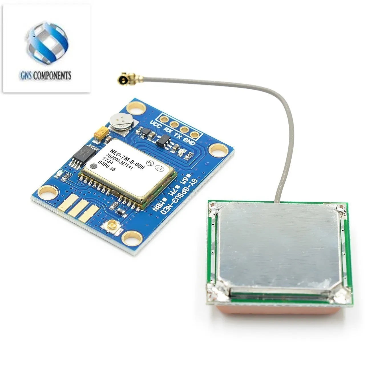 Módulo GPS NEO-6M / NEO-7M / NEO-8M (Micro USB) para Posicionamiento Satelital Arduino/STM32/C51