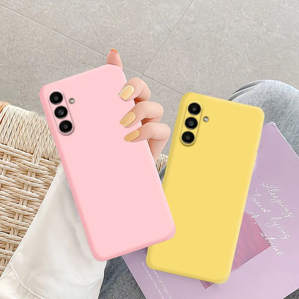 Funda Silicona Líquida Original Antichoque para Samsung Galaxy A05/A05S/A15/A25/A35/A55 (4G/5G)