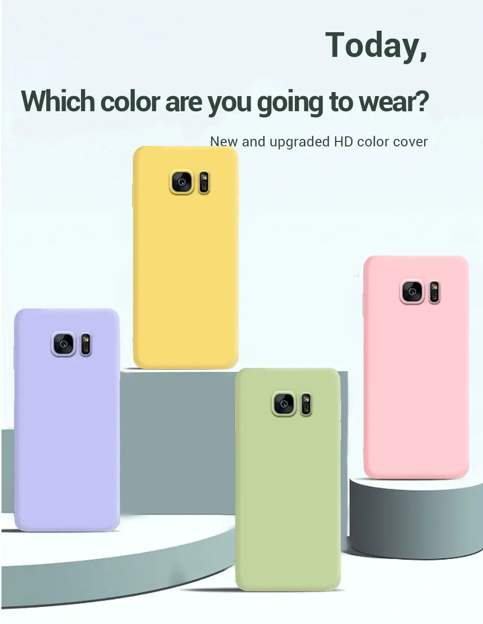 Funda Carcasa Silicona Mate para Samsung Galaxy S7 / S7 Edge (Coque)