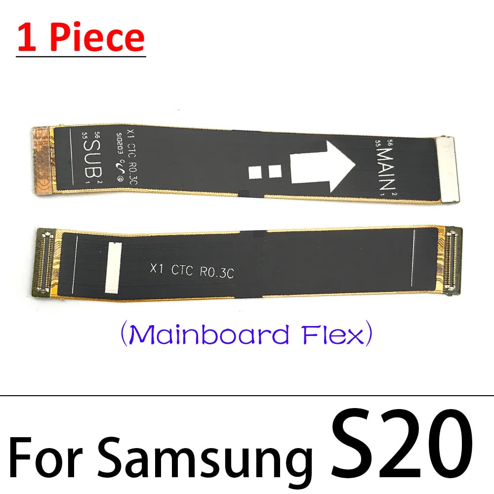 Cable Flex Conexión Múltiple (Puerto Carga, Placa Base, LCD) para Samsung Note 10 Lite/Note 20/S10 Plus/S20 FE (Nota: Verificar parte exacta)
