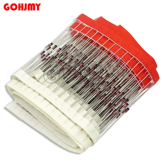 100PCS 1N60P 1N60 SCHOTTKY DIODE 45V Germanium Diode TV FM Radio Detection Dip