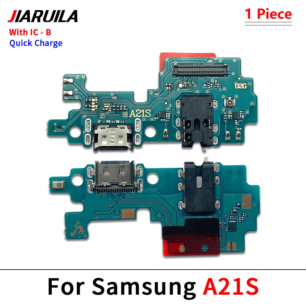 Cable Flex Conector USB Carga / Micrófono / Placa Principal / LCD para Samsung Galaxy A21S/A31/A41/A51/A70/A71