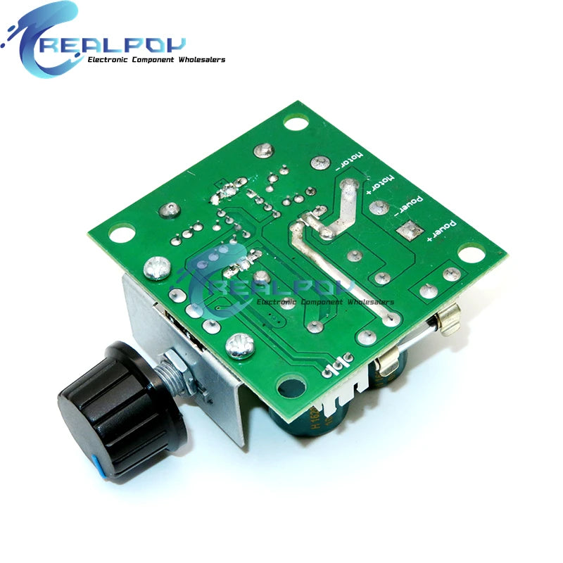 Controlador Velocidad Motor PWM DC 12-40V 10A Switch Regulador Voltaje Dimmer