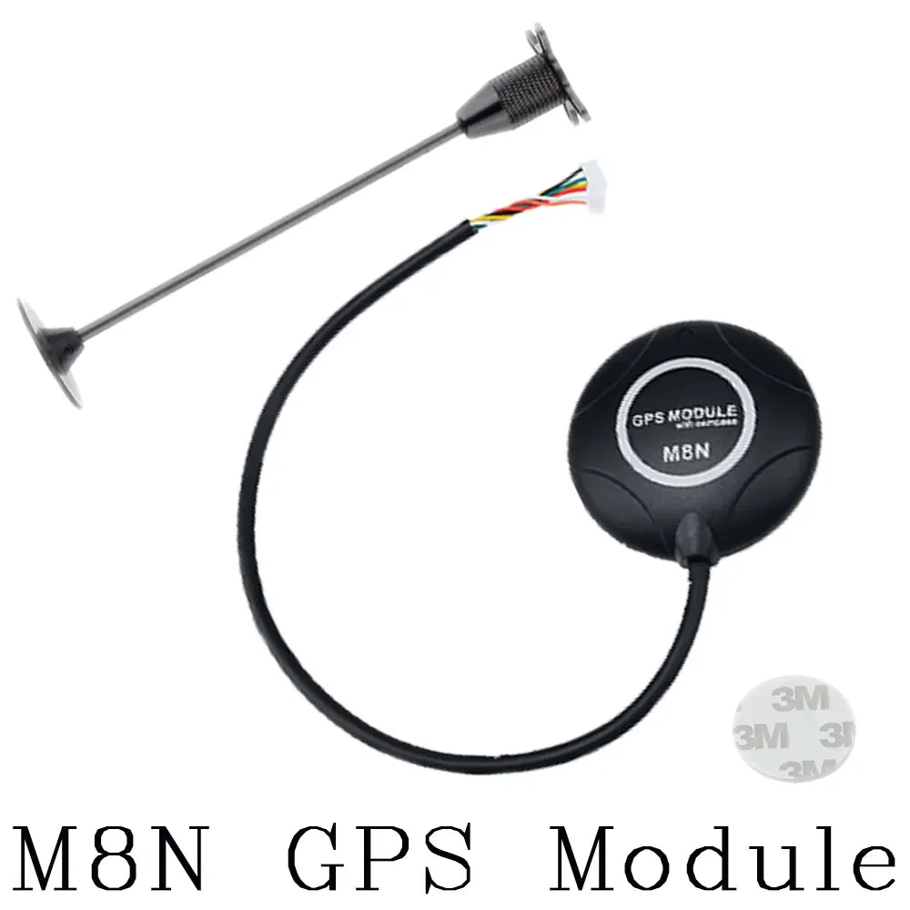 Módulo GPS M8N / M9N (Chip M8/8N/6M) Alta Precisión con Soporte y Compás Integrado para APM 2.6/2.8 / Pixhawk 2.4.6/2.4.8