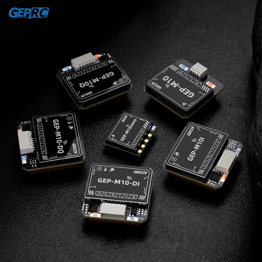 Módulo GPS GEPRC Serie GEP-M10 con Chip Flash, Magnetómetro QMC5883, Barómetro DPS310 y Capacitor Farad para Drones RC