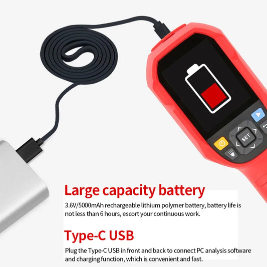 Cámara Térmica UNI-T UTi260B / UTi260A (256x192) - Termógrafo Construcción Prueba PCB/Circuitos/Calefacción Suelo