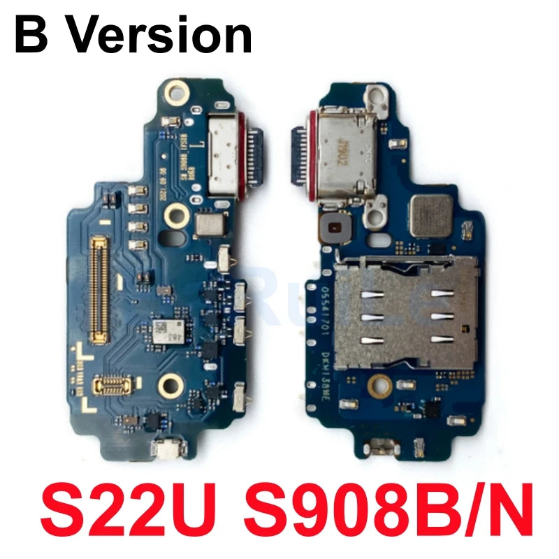 Cable Flex Conector Placa Puerto Carga USB para Samsung Galaxy S21/S21+/S21 Ultra/S22 Plus (G991B/G996U/G998B/S901B/S908U)