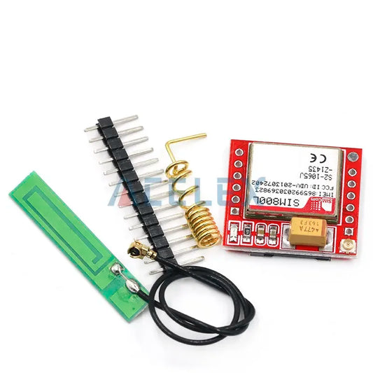 Módulo GSM/GPRS SIM800L (MicroSIM, Quad-Band, Serial TTL) Placa Core Pequeña