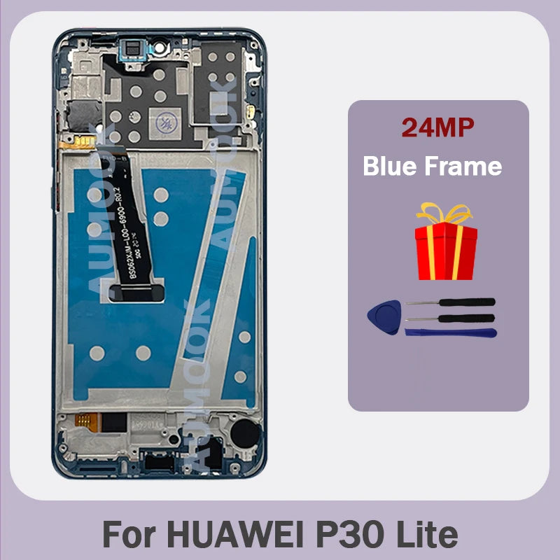 OEM LCD For HUAWEI P30 Lite Display LCD Screen Digitizer Assembly Replace For HUAWEI P30 Lite Nova 4e MAR-LX1A LX2 LX3A Screen
