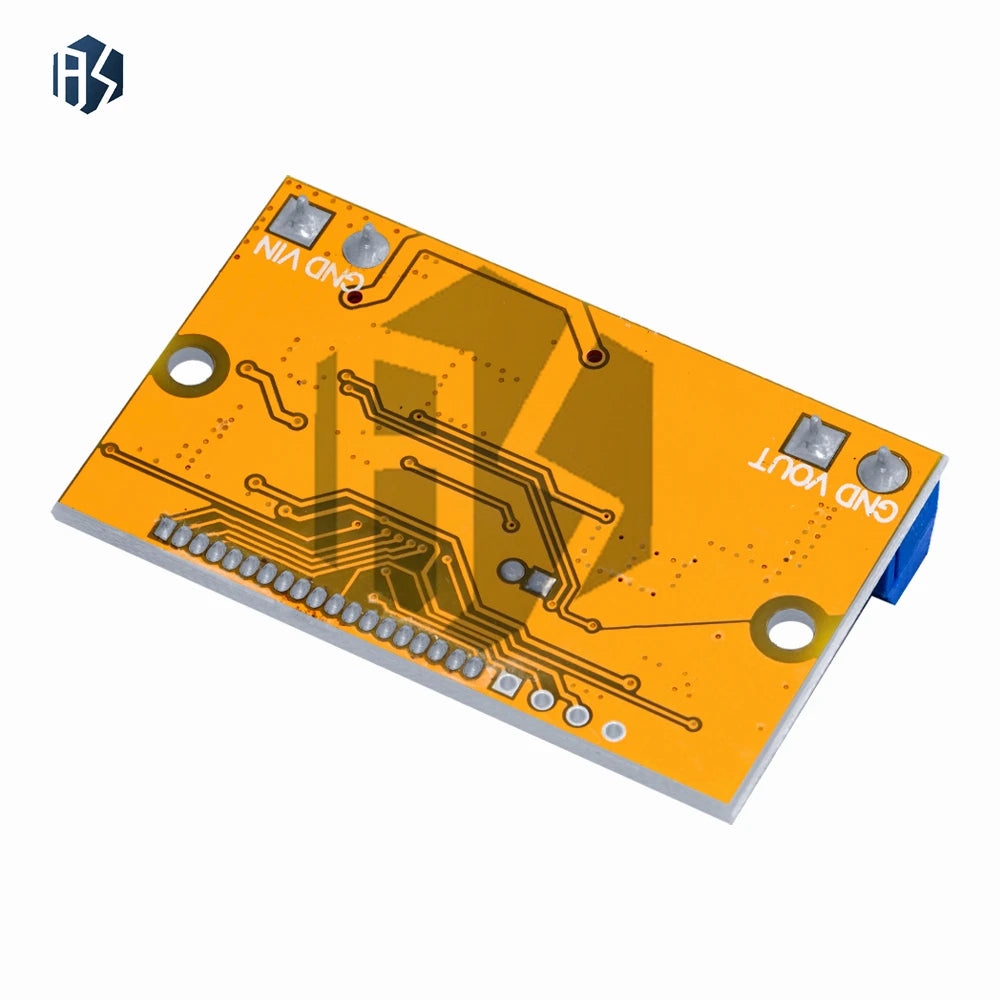 Módulo Convertidor Buck DC 5-23V a 0-16.5V 3A Max Step-Down Regulador Voltaje Ajustable LCD Dual Display