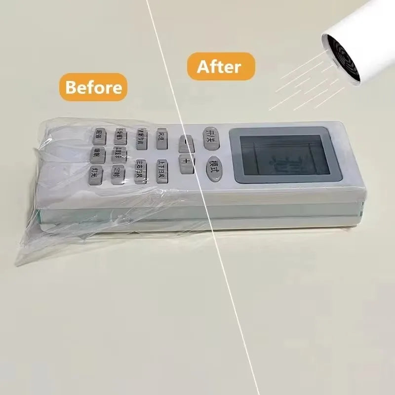 Bolsa Film Termoretráctil Transparente Protectora Polvo para Control Remoto TV/Aire Acondicionado (5/10/20 Unidades)