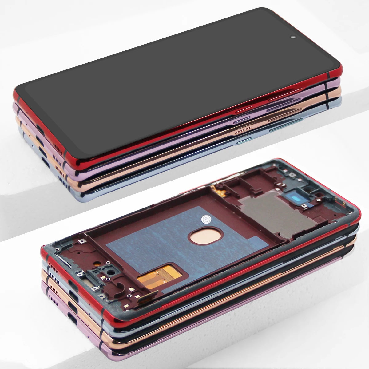Pantalla AMOLED 6.5'' con Marco para Samsung Galaxy S20 FE (Digitalizador Táctil)