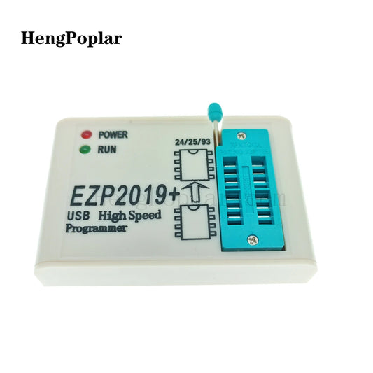 Kit Programador USB SPI Alta Velocidad EZP2019 Full Set + 12 Adaptadores para EEPROM 24/25/93, Flash 25 BIOS Chip