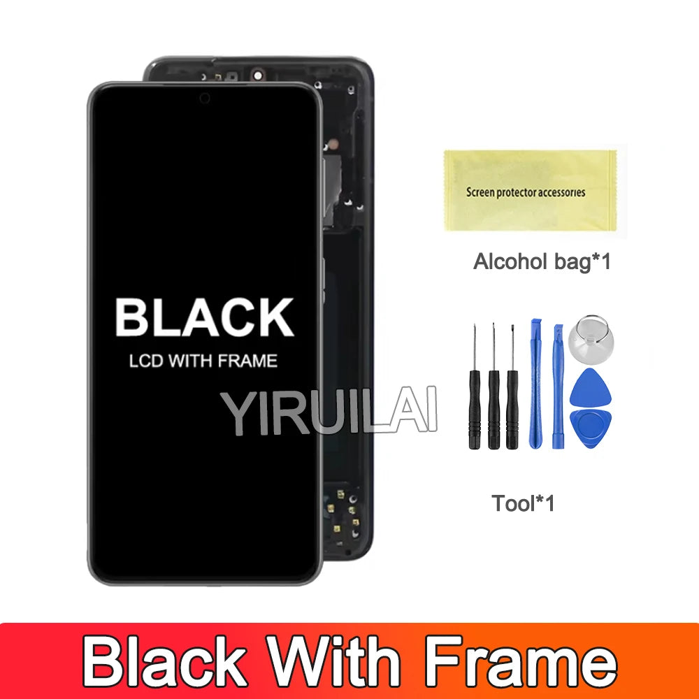 Pantalla Amoled S21 Plus, para Samsung Galaxy S21 Plus pantalla LCD G996B G996B/DS G996U digitalizador táctil reemplazar montaje con marco