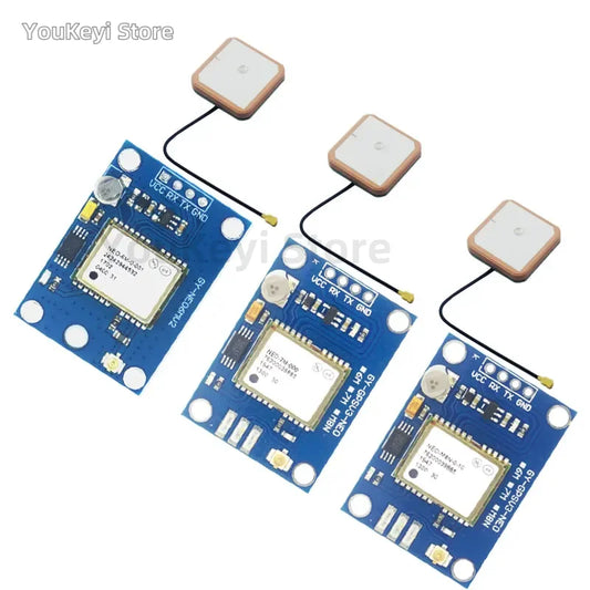 Módulo GPS GY-NEO6MV2 / GY-NEO7MV2 / GY-NEO8MV2 (NEO-6M/7M/8M) con Antena Grande y EEPROM para Control Vuelo MWC/APM2.5 Arduino