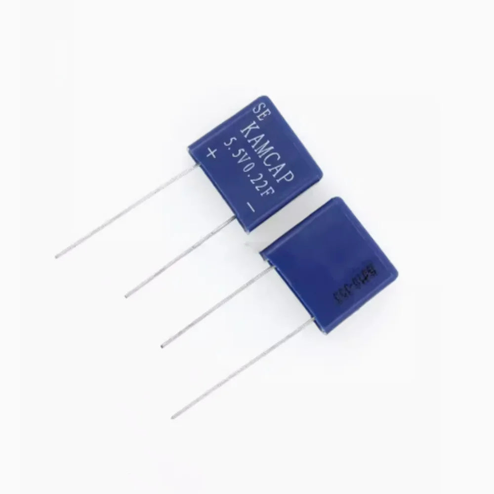 Supercapacitor Farad Sellado SE-5R5-Z224VYA (0.1F / 0.22F, 5.5V) - Unidad