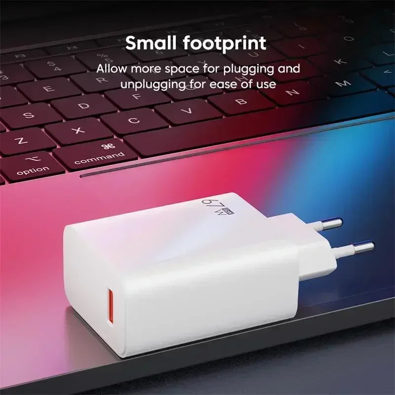 Cargador Xiaomi Original 67W Carga Rápida GaN USB-C PD (EU/US/UK) + Cable USB-C