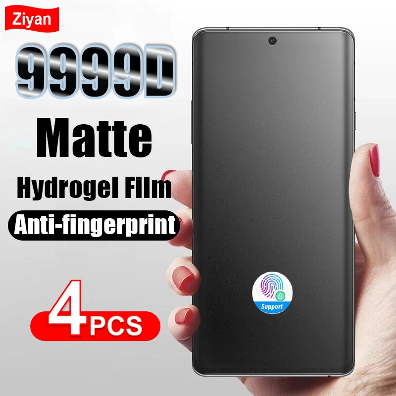 4 Films de Hidrogel Mate para Samsung Galaxy (Varias Series)