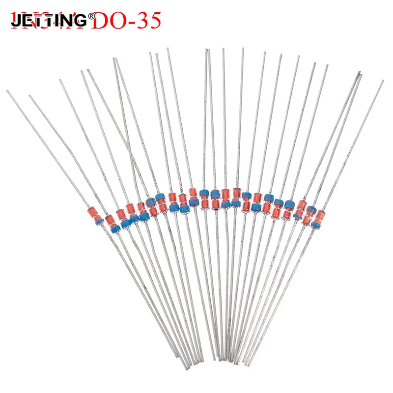 20Pcs 1N34A DO-35 Germanium Detector Diode AM/FM Crystal Radio TV