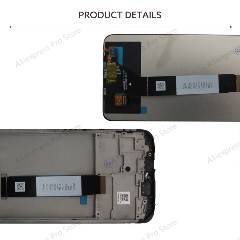 6.53" LCD Display For Xiaomi Poco M3 Redmi 9T LCD Touch Screen Digitizer Assembly With Frame M2010J19CG Replacement Repair Parts