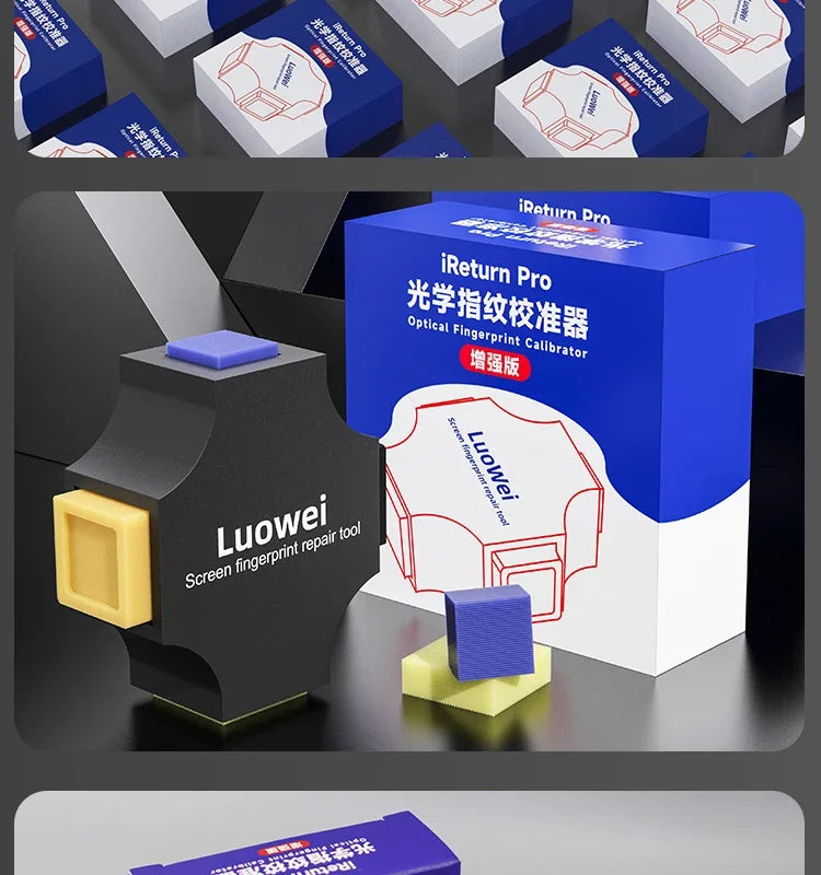 Calibrador Óptico Huella Dactilar en Pantalla LUOWEI (Versión Mejorada) para Huawei/Samsung/Xiaomi/Oppo/Vivo Android Reparación