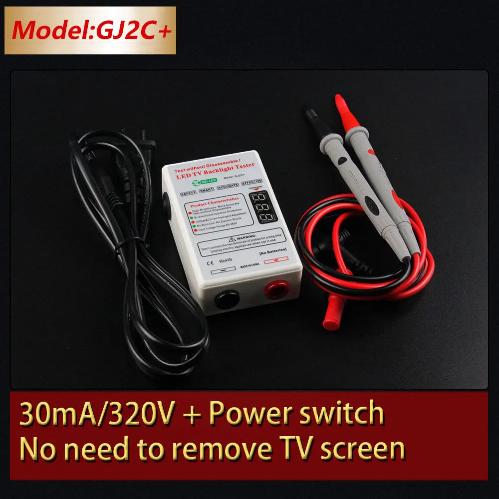 Tester LED y Backlight TV (0-320V) - Herramienta Reparación Pantallas Sin Desmontar