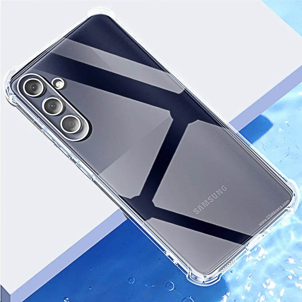 Funda Carcasa Teléfono TPU Silicona Suave Transparente Anti-Golpes para Samsung Galaxy M04/M13/M14/M23/M34/M53/M54 4G/5G