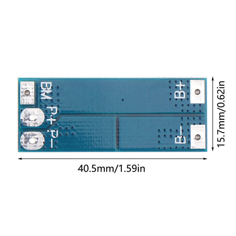 2s 8A Li-ion 6.4V-8.4V 15A Current Battery Protection Board Bms Pcm For Li-ion Lipo Battery Cell