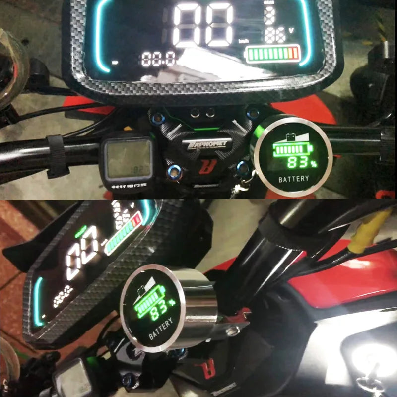 Display Lector BMS Inalámbrico Bluetooth ANT - Pantalla Indicadora Voltaje/Capacidad Batería Litio