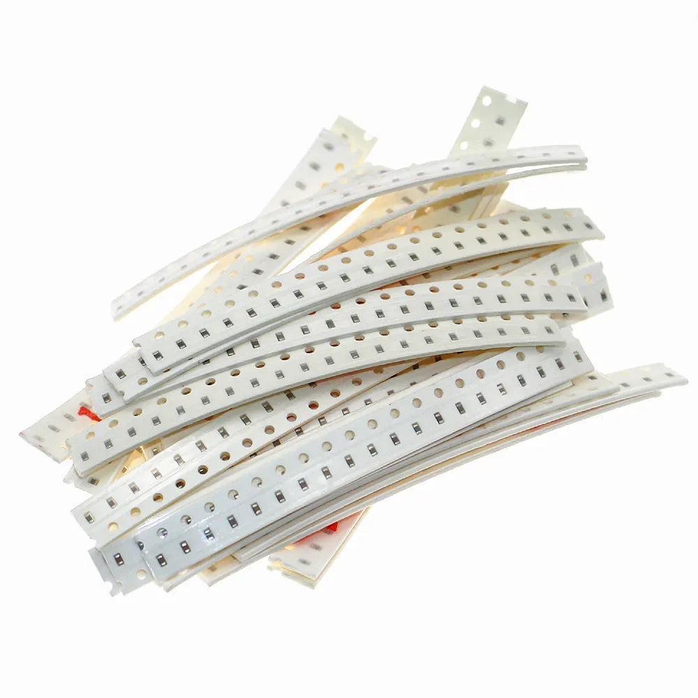 Kit Surtido Capacitor SMD 0603 (1pF-10uF, 36 Valores x 20 Unidades) - Pack 720 Piezas