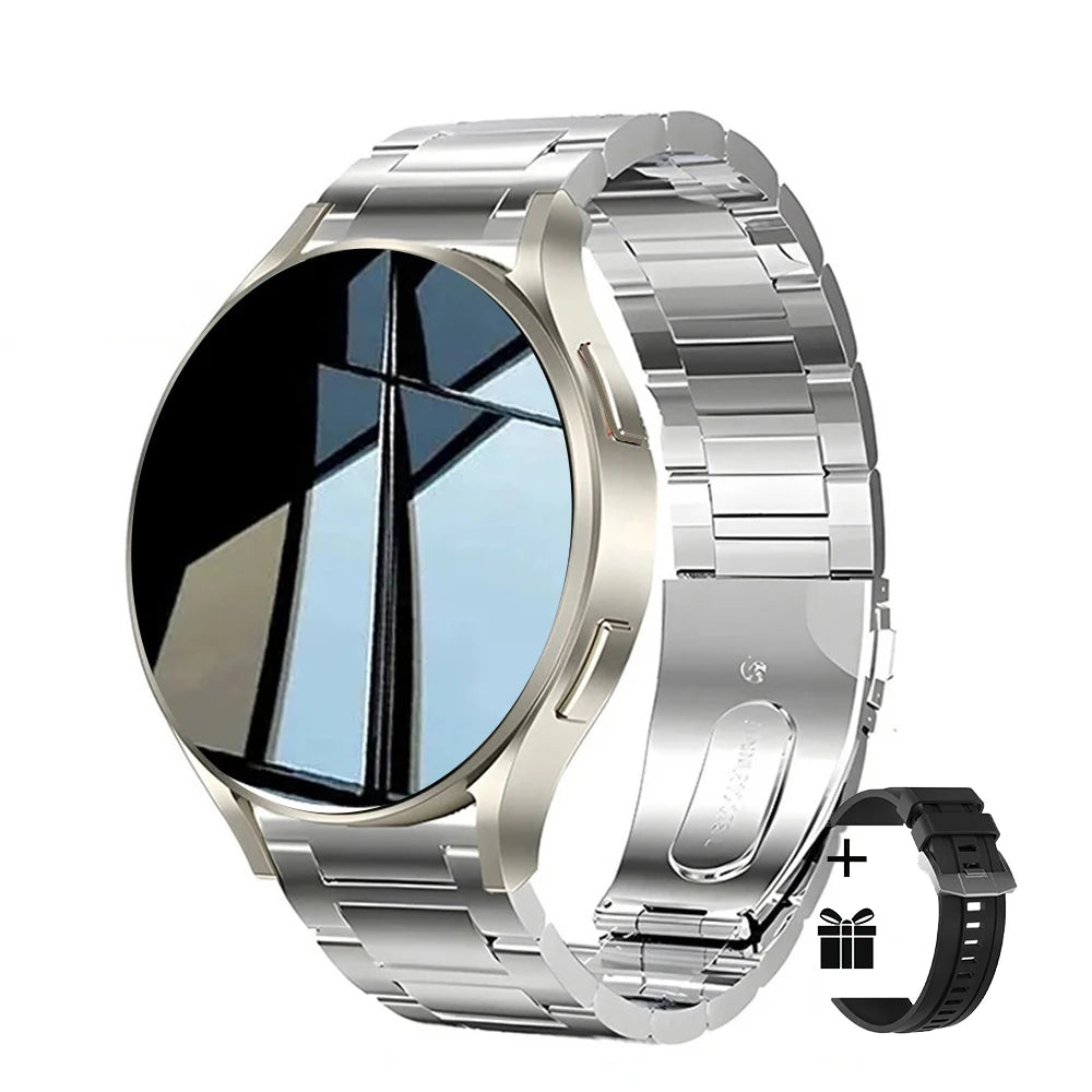 Smartwatch 2024 6 Pro (1.32", 160x160) Llamada Bluetooth, Diales Personalizados, Monitor Salud/Deporte para Hombre/Mujer