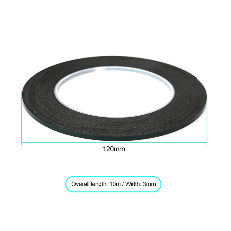 Cinta Espuma Adhesiva Doble Cara para Reparación Pantalla LCD Curva/Carcasa Vidrio Trasero Teléfono Móvil Samsung/Xiaomi/Huawei (2 Unidades)