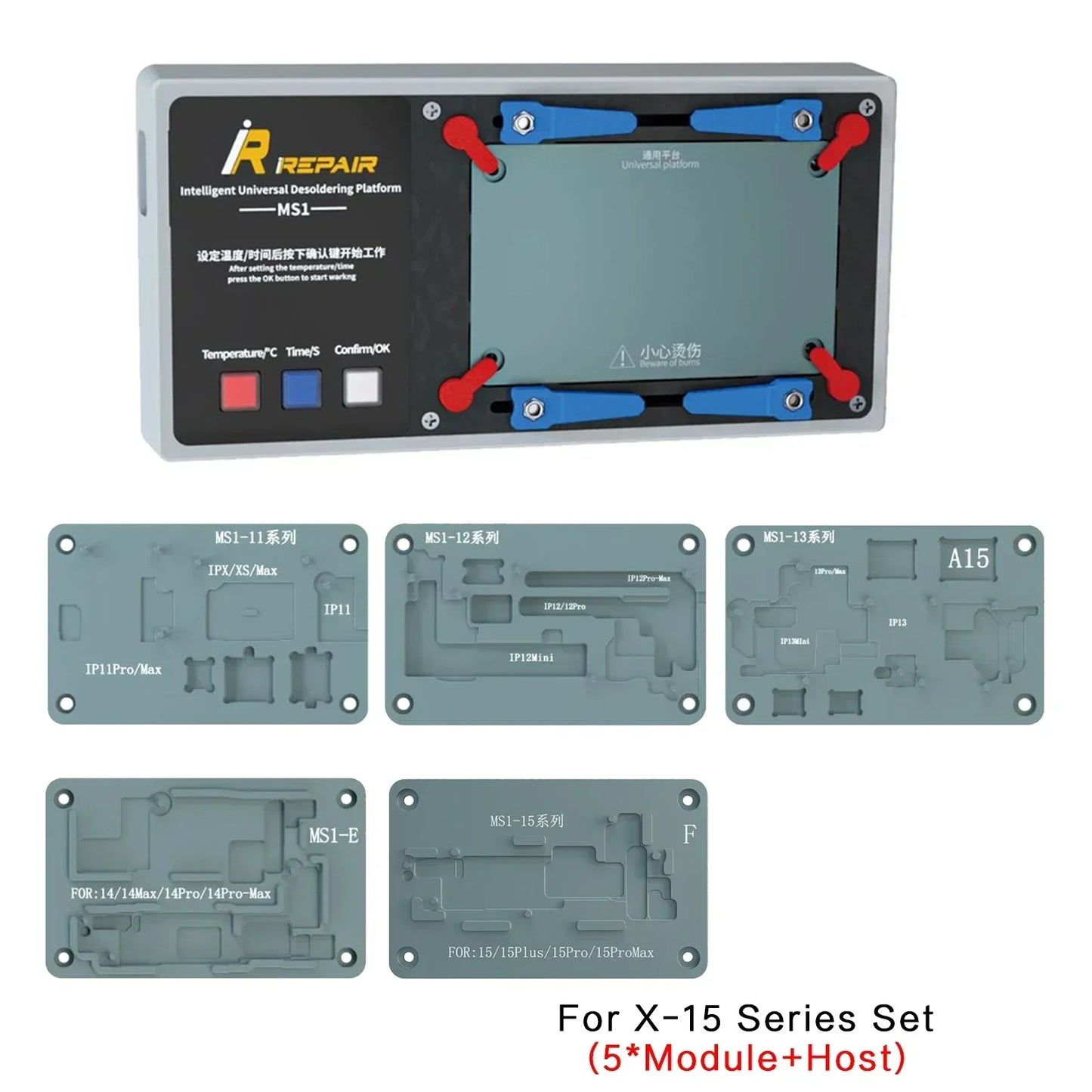 iRepair MS1 Intelligent Preheating Separator For iPhone X-11/12/13 14 15 16 Pro Max Plus Motherboard Welding Desoldering Board