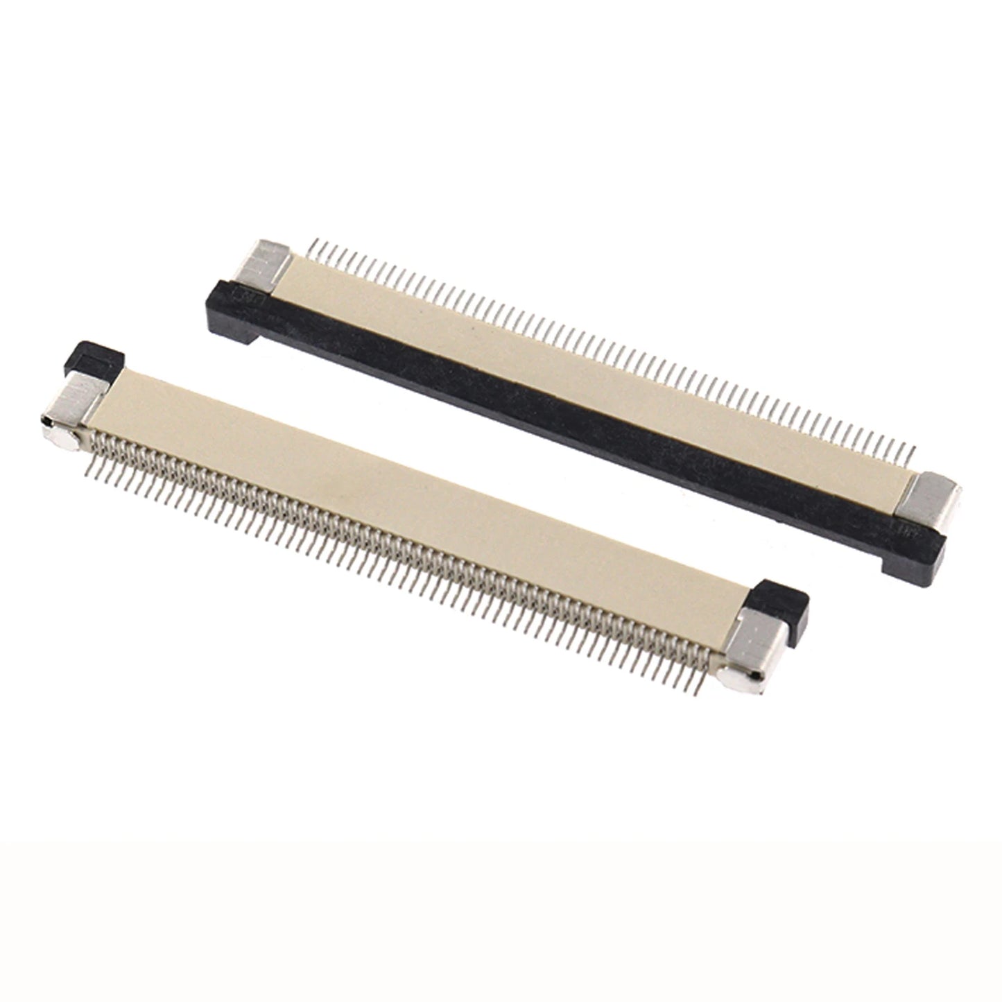 10pcs 0.5mm Pitch FPC Flat Flexible Cable FFC Connector 4P 5 6 8 9 10 12 14 16 20 22 24 30 32 34 40 45 50 60 Pin Top Contact SMT
