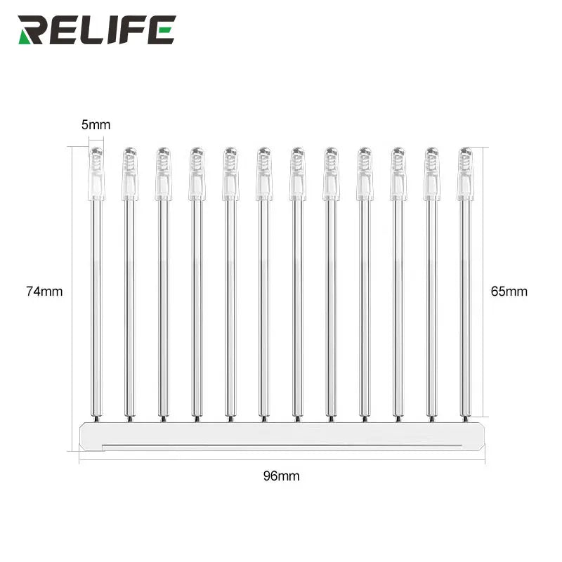 RELIFE RL-094 48PCS Camera Lens Cleaner Stick Synthetic Resin Gel Stick for iPhone Android Camera Lens Dust No damage The Chip