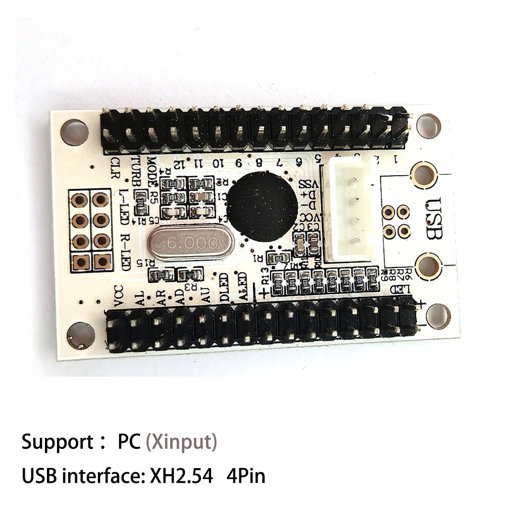 Placa Encoder USB Zero Delay para Joystick Controladora Juego Lucha compatible Raspberry Pi/PC/PS3/Switch/Android (DIY Arcade Neo Geo)
