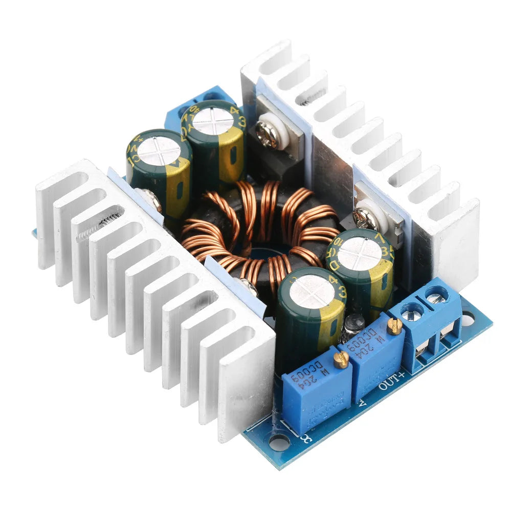 Módulo Convertidor Automático Step-Up/Down DC 5-30V a 1.25-30V Regulador Voltaje Boost/Buck