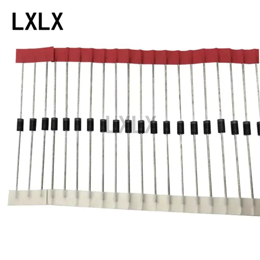 Diodo Rectificador / Switching THT 1N4001 / 1N4004 / 1N4007 / 1N4148 - Lote 100 Piezas