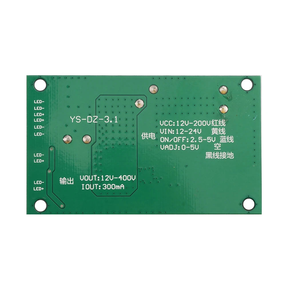 Placa Driver Universal Backlight LED TV LCD 10-65" Boost Corriente Constante Adaptador Monitor