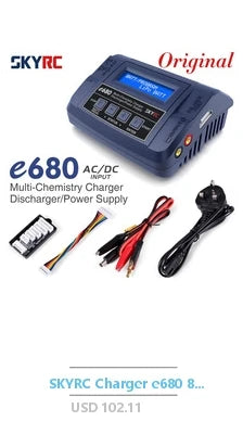 SKYRC IMAX B6 V2 6A 60W Balance Charger Discharger For NiMH NiCD LiHV NiCd Li-ion Battery Charger for DJI Mavic/Inspire Battery