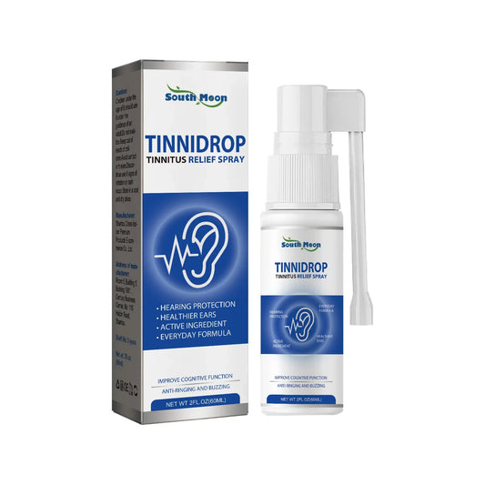 Spray Limpieza Oído Anti Tinnitus/Sordera/Bloqueo Cerumen, Alivio Picazón/Hinchazón/Otitis Aguda (Cuidado Oído)