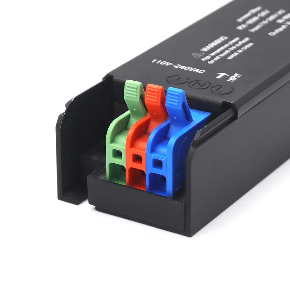 Transformador Fuente Alimentación Ultra Delgado 110V/220V a 12V/24V (60W-400W) Driver LED/CCTV