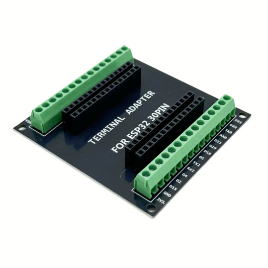 Placa Desarrollo ESP32 (30 Pines, ESP32-WROOM-32S/32D) Módulo Inalámbrico WiFi Bluetooth Doble Núcleo Bajo Consumo