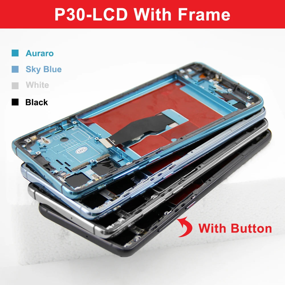 TFT Display Screen for pantalla Huawei P30 ELE-L29 L09 L04 Lcd Display Touch Screen Digitizer Replacement for Huawei P30
