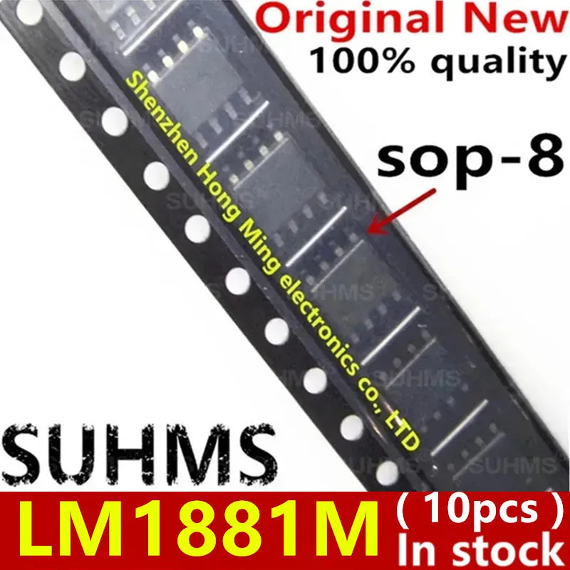 IC Separador Sincronización Video LM1881MX SMD SOP-8 - Lote 10/100 Piezas